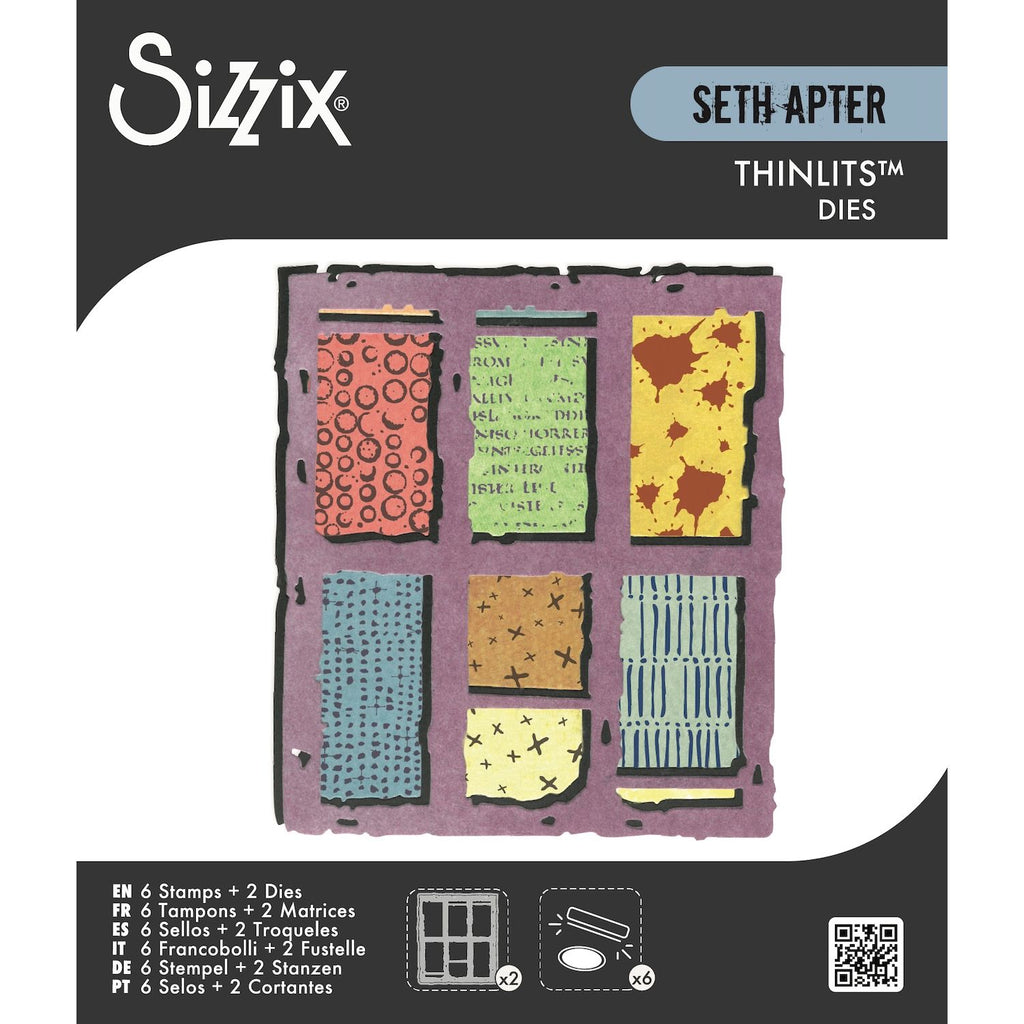Sizzix Stamps Viewfinder Stamp and Die Set 667054