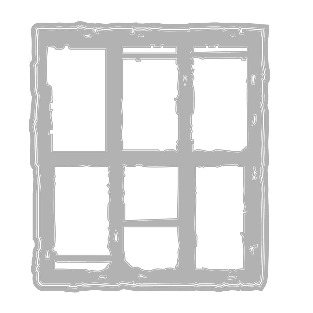 Sizzix Stamps Viewfinder Stamp and Die Set 667054 outline