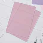 Sizzix Standard Cutting Pads Lilac 667260 close up of pair