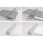 Sizzix Stencil and Stamp Tool with Hinge Adapter Bundle how to