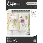 Sizzix Studio Cosmos and Butterflies Clear Stamp Set 666924