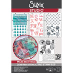 Sizzix Studio My Favorite Things Stamps and Stencils 666954
