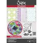 Sizzix Studio Stitches Stamps and Stencils 666955
