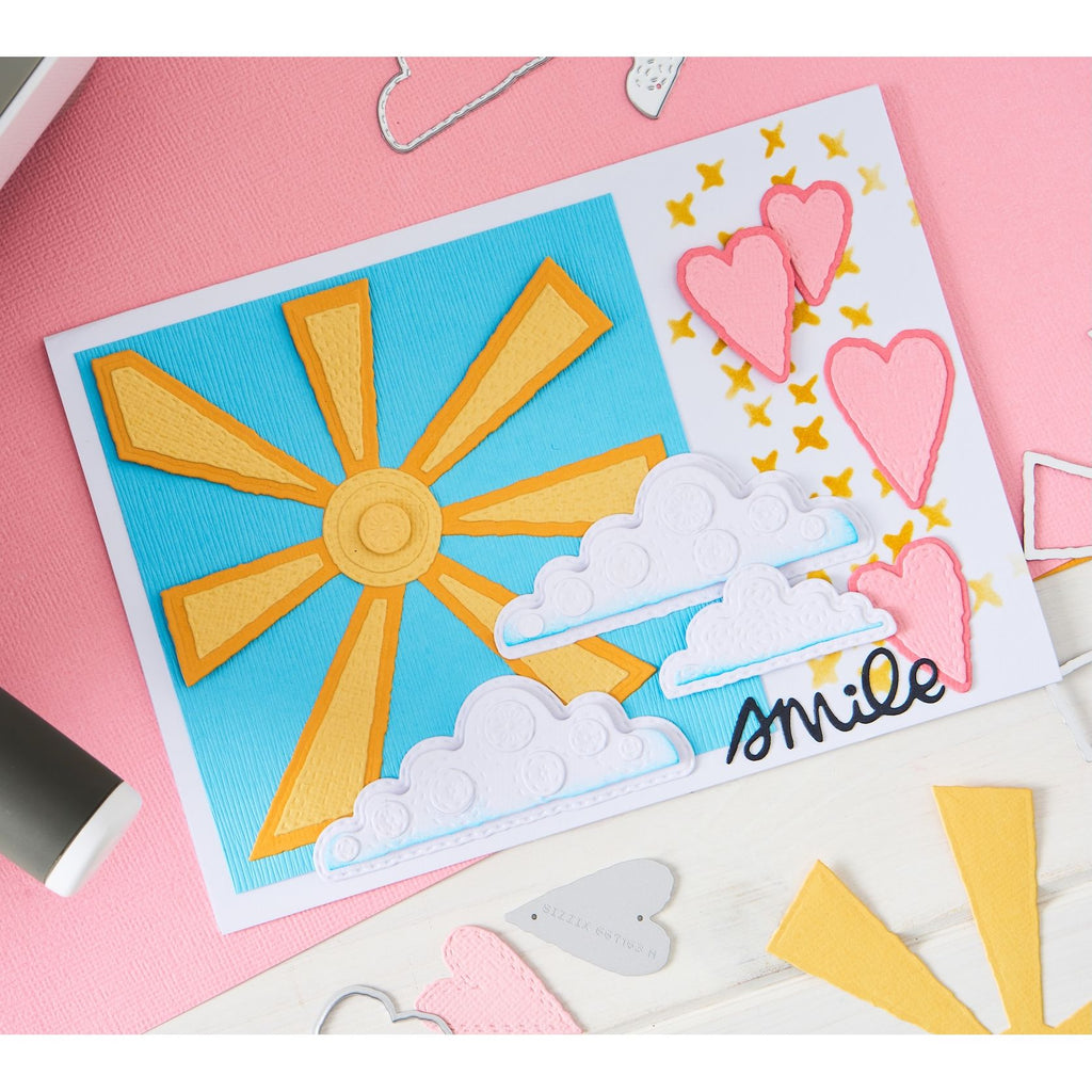 Sizzix Sunny Days Thinlits Die Set 667163 smile