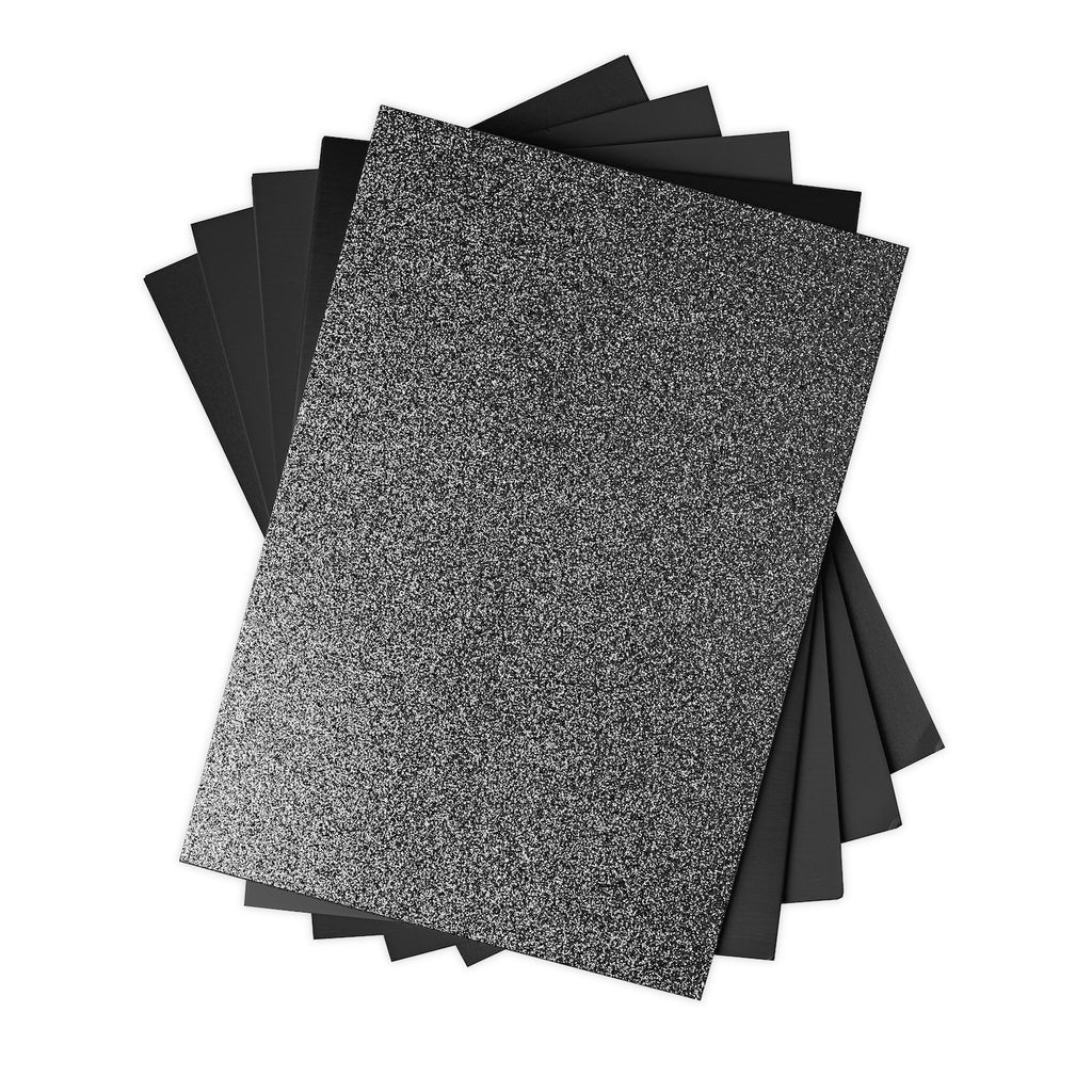 Sizzix Surfacez Opulent Cardstock Pack Black 666864