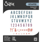 Sizzix Typography Thinlits Die Set 667050