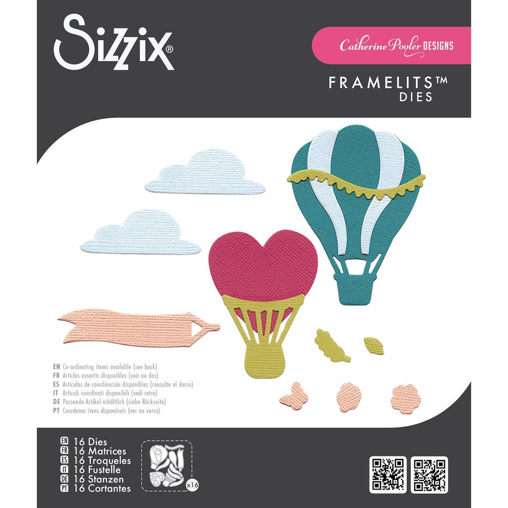 Sizzix Up and Away 2 Framelits Dies 666830
