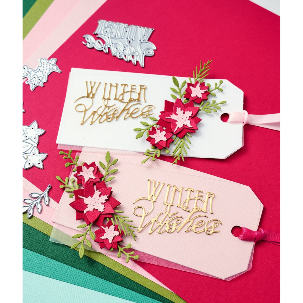 Sizzix Winter Wishes 2 Thinlits Dies 666736 tags