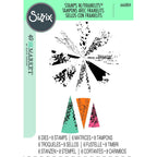Sizzix and 49 and Market Artsy Lace Mix Stamps and Framelits Set 666804