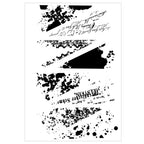 Sizzix and 49 and Market Artsy Lace Mix Stamps and Framelits Set 666804 clear