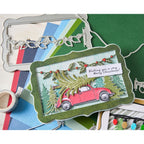 Sizzix and 49 and Market Journey Home Stamps and Framelits 667012 christmas