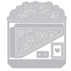 Sizzix and 49 and Market Laced Folio Thinlits Dies 667014 line art