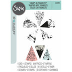 Sizzix and 49 and Market Painterly Stamps and Framelits Set 666805