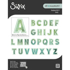 Sizzix and 49 and Market This or That Alphabet Thinlit Dies 666951