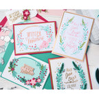 Sizzix Merry and Bright 3 A6 Layered Stencils 666737 holiday