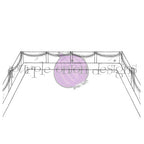 Purple Onion Designs Ice Skating Rink Cling Stamp pod1374