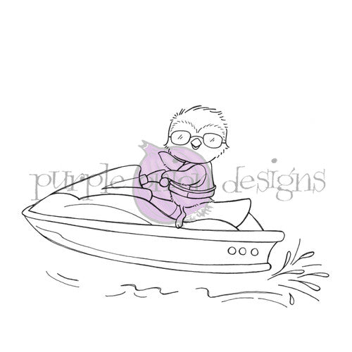 Purple Onion Designs Skeeter Cling Stamp pod1334