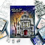 Simon Says Stamp Sketch Manor Wafer Dies 408sss Halloween Card | color-code:ALT01