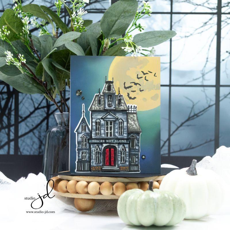 Simon Says Stamp Sketch Manor Wafer Dies 408sss Halloween Card | color-code:ALT02