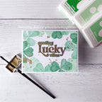 Simon Says Stamps and Dies Sketched Clovers set925sc To Be Loved St. Patrick's Day Card | color-code:ALT01