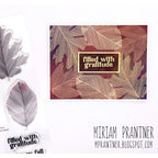 Simon Says Clear Stamps Sketched Leaves 2101msc Sweet Wishes Grateful Card | color-code:ALT04