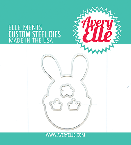Avery Elle Steel Dies Easter Egg d-24-09