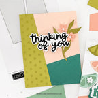 Concord & 9th Slanted Shortcuts Die Set 12121 thinking