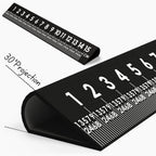 SlopeSight 30 Degree 6 Inch Black Ruler ss30pr06-blk