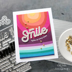 CZ Design Smile Wafer Dies czd270c Friend Like You Smile Card | color-code:ALT01