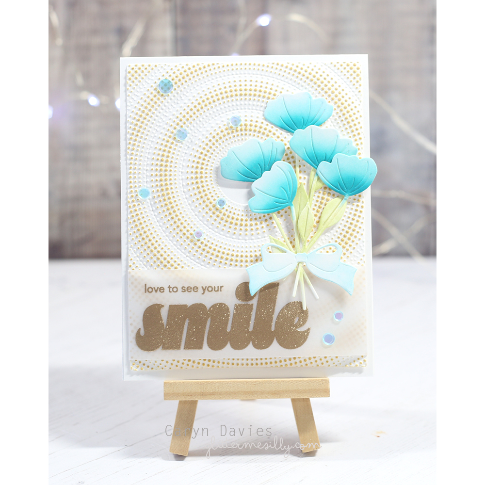 CZ Design Stamps and Dies Smile set1011sm Friend Like You Smile Card | color-code:ALT03