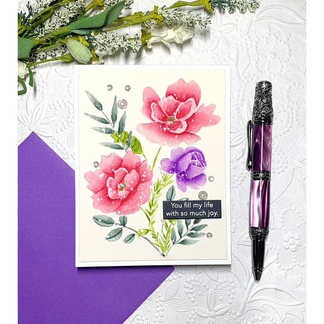 CZ Design Clear Stamps Smile cz397c Friend Like You Smile Card