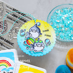 Simon Says Stamp Snappy Birthday Wafer Dies 1347sdc Friend Like You Shark Tag