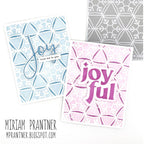 Simon Says Stamp Stencils Snow Pattern ssst221707 All The Joy Christmas Cards | color-code:ALT02