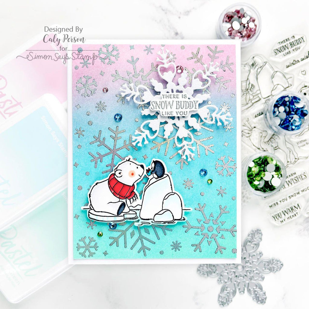 Simon Says Stamp Snow Buddies Wafer Dies 1229sdc Festive Fun Holiday Card | color-code:ALT01