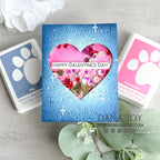 Simon Says Stamp Heart to Heart Collection I Want It All Embossing Folders set1160ef