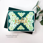 Simon Says Stamp Snowflake Sensation Wafer Dies s964 DieCember Christmas Card