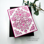 Simon Says Stamp Snowflake Sensation Wafer Dies s964 DieCember Christmas Card