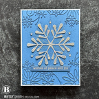 Simon Says Stamp Snowflake Swirl Wafer Die s948 DieCember Holiday Card | color-code:ALT06