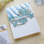 Simon Says Stamp Snowflake Swirl Wafer Die s948 DieCember Holiday Card | color-code:ALT01