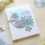 Simon Says Stamp Snowflake Swirl Wafer Die s948 DieCember Holiday Card | color-code:ALT02