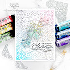 Simon Says Stamp Snowflake Sensation Wafer Dies s964 DieCember Christmas Card | color-code:ALT03