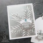 Simon Says Stamp Crystal Snowflake Wafer Dies 1526sdc Winter Card | color-code:ALT02