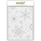 Honey Bee Snowflakes 3D Embossing Folder hbef-011 Detailed Packaging View