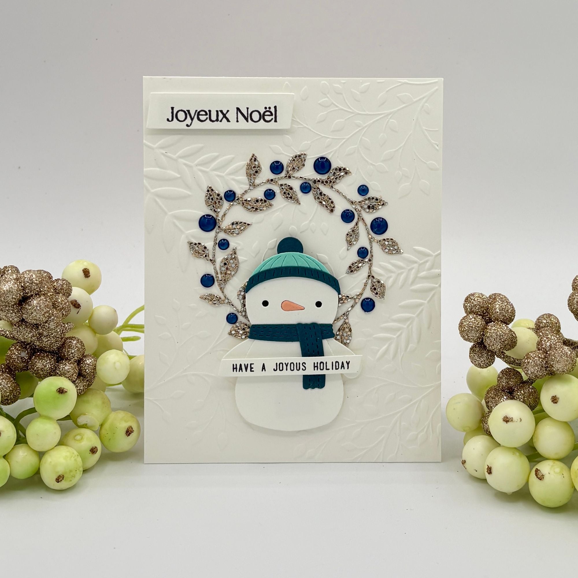 Simon Says Stamp Snuggle Snowman Wafer Dies s1117 DieCember Holiday Card | color-code:ALT08