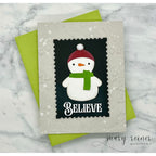 Simon Says Stamp Snuggle Snowman Wafer Dies s1117 DieCember Holiday Card