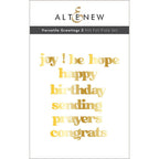 Altenew Versatile Greetings 2 Hot Foil Plates ALT7954