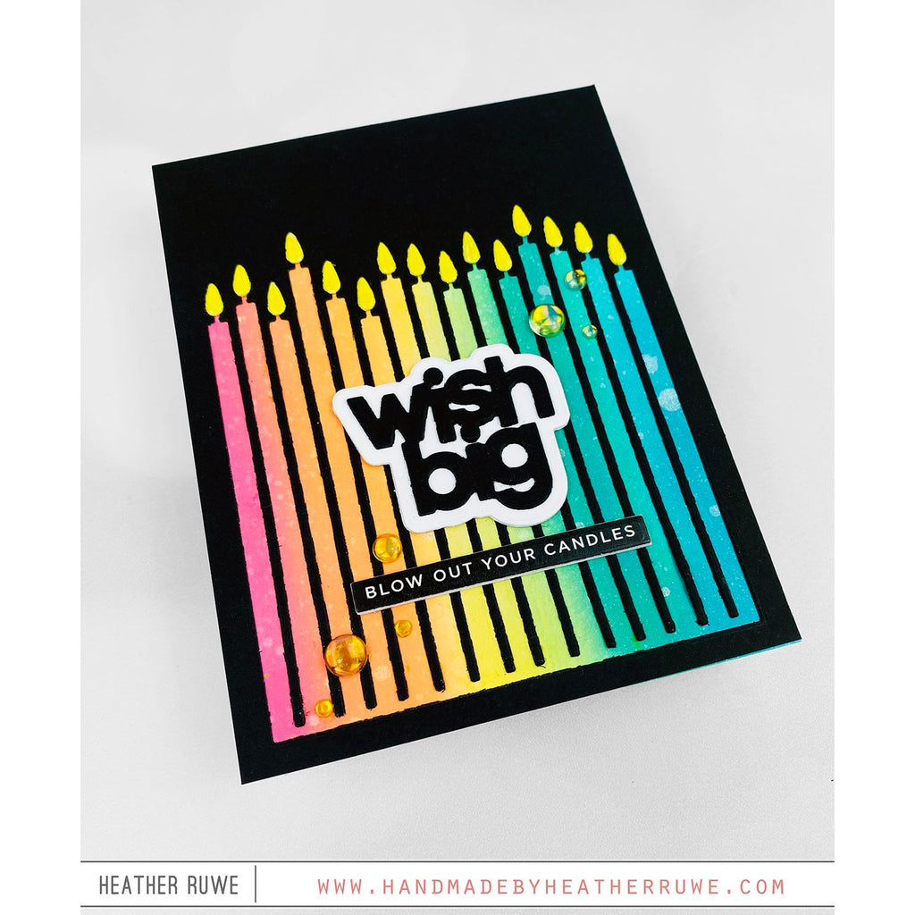 Simon Says Stamp So Many Candles Wafer Dies sssd112940 Diecember Birthday Card | color-code:ALT01
