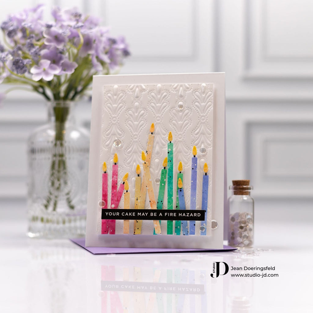 Simon Says Stamp So Many Candles Wafer Dies sssd112940 Diecember Birthday Card | color-code:ALT03