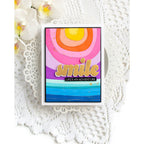 CZ Design Stamps and Dies Smile Bundle set1012sm Friend Like You Smile Card | color-code:ALT02