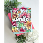 CZ Design Solo Smile Wafer Dies czd271c Friend Like You Smile Card